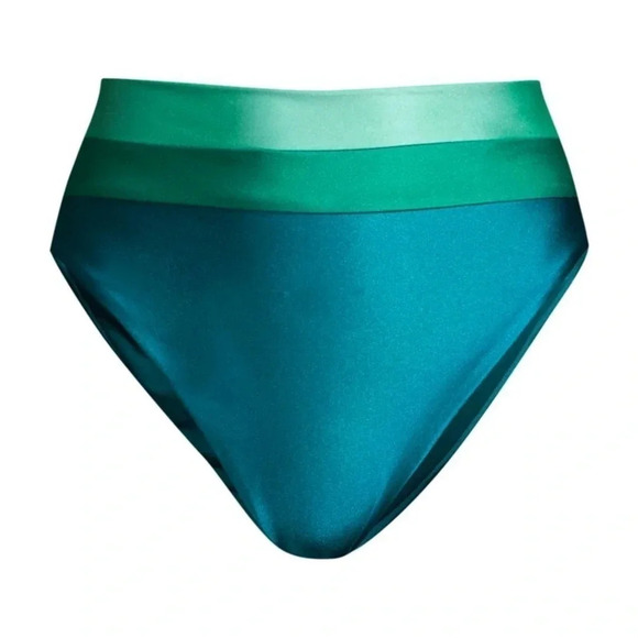 NEW Beach Riot Heidi Colorblocked Bikini Bottom Large B2083 - Picture 8 of 8
